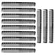 thumbnail image 1 of 12pcs peines de fibra de carbono peine de corte de pelo peine de corte de pelo suministros de corte de pelo accesorios para hombres mujeres (negro), 1 of 5