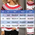 thumbnail image 3 of Fengactive Heart Sweater for Women Winter Cute Long Sleeve Valentine's Day Knitted Pullover Jumper Tops, 3 of 9