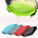 thumbnail image 3 of Silicone Pot Strainer and Pasta Strainer, Adjustable Silicone Clip-on Strainer for Pots and Bowls, Kitchen Strainer Funnel for Food and Fruits and Veg, 3 of 3