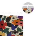 thumbnail image 5 of Yayeee Shower Curtain with Hooks 72"x72" Waterproof Fabric Bathroom Hanging Decor, Large Colorful Flowers Pattern, 5 of 5
