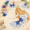 thumbnail image 5 of 2Pcs Dog Cat Collars with Bowknot Cute Lace Bandana Bib Cats Scarf Breakaway Adjustable Cotton Pet Saliva Towel Costume for Kitten Puppy Small Cat Dogs Dress up Accessories Blue Pink 21.5in, 5 of 7