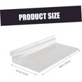 thumbnail image 2 of HUGFEGWE 6pcs Slot Display Rack Small Wall Shelf Shoe Basket Shoe Tray Floating Shoe Display Shelves Sneaker Shelf Clear Wall Shelves Clear Shelves for Wall Monitor Slot Plate Plastic CJB91-73056, 2 of 9