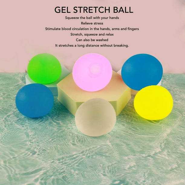 Balle Gel Anti-stress Sensorielle : : Jeux et Jouets