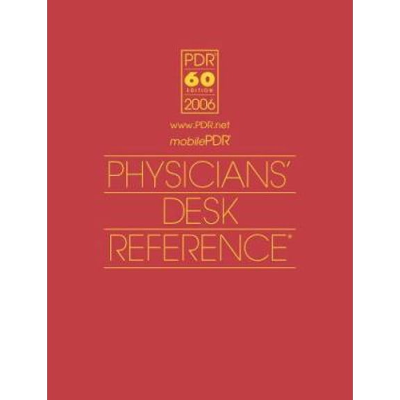 Pre-Owned Physicians Desk Reference (PDR) 60th Edition 2006 (Hardcover) 1563635267 9781563635267
