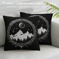 thumbnail image 3 of COMIO Velaris City of Starlight The Night Court Bookish Fantasy Aesthetic Reversible Throw Pillow Cover Decor for Home Bedroom Living Room Decor,ACOMAF Night Court Gift ACOTAR Gift, 3 of 5