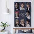 thumbnail image 5 of Poster Stray Kids Art Handsome Men's Team Room Aesthetic Poster Print Art Wall Painting Canvas Posters Gifts Modern Bedroom Decor 24x36inch(60x90cm), 5 of 6