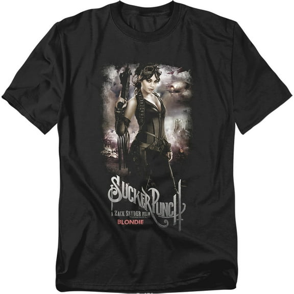 Sucker Punch T-Shirt Blondie Poster Unisex Graphic Tee For Men & Women