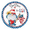 thumbnail image 1 of 5Colgante de madera Día de la independencia americana Garden Gate Fence Party Holiday Carnival, 1 of 5