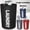 Black, variant on Vivicreate 115L Collapsible Laundry Hamper with Waterproof Fabric and Aluminum Handles, Large Dirty Clothes Basket for Dorm & Home Use