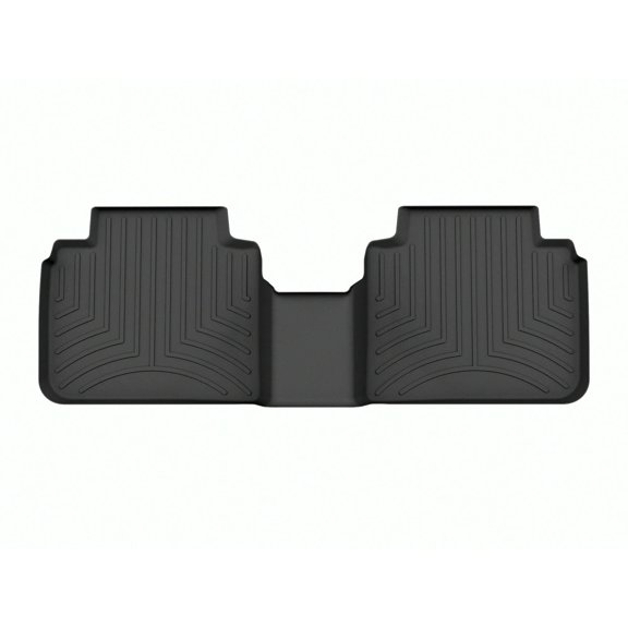 WeatherTech Custom Fit FloorLiners compatible with Honda Accord, Accord Hybrid - 2nd Row, Black