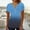 Blue, variant on Tittly T Shirts for Women Spring Tops for Women Short Sleeve Womens Tops 2025 Spring Neck Casual Print Tunic T Shirts Womens Tops Tshirts Shirts Basic Tees Blue L