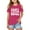 Hot Pink, variant on Girls Tshirts Graphic Letter Print Short Sleeve Tshirts Cut-Out Design Fashion Tops Tees Girls Clothes Size 9-10 Years