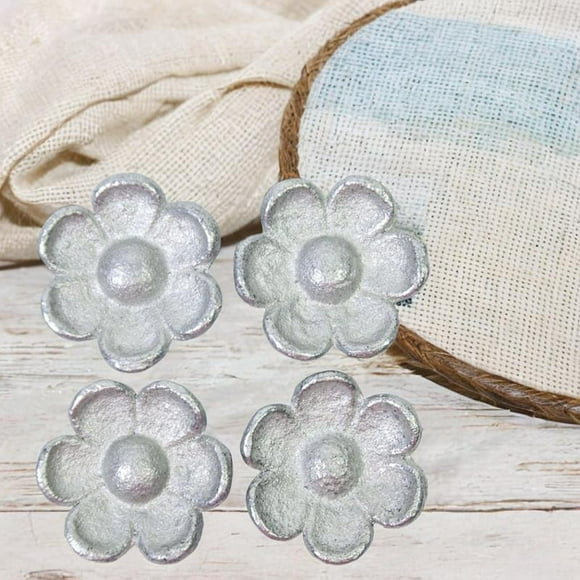 4x Pesas de hierro para patrones, pesas para tela, portátiles, para diseño floral, ayudas de costura, multiusos para cortar patrones, escribir y