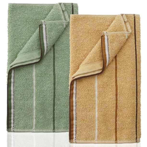 2 Piezas Toallas Toallas de Algodón Toalla, Toallas de Algodón Toallas de Algodón Absorbentes para el Hogar Toallas de Tierra Suave Engrosadas para Adultos