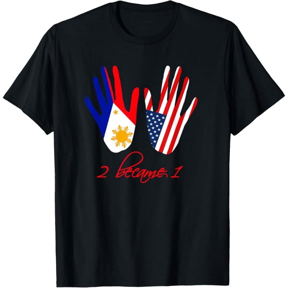t-shirt USA Philippines Flag T shirt American America Filipino Gift mens t shirt，black，women，funny，misfits，men，journey