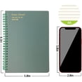 thumbnail image 2 of 4Pack Spiral Journal Subject Notebook Ruled Paper Perfect for Taking Notes Writing Diary, 8.3inch x 5.8inch 80 Sheets Lined Pages, 2 of 8