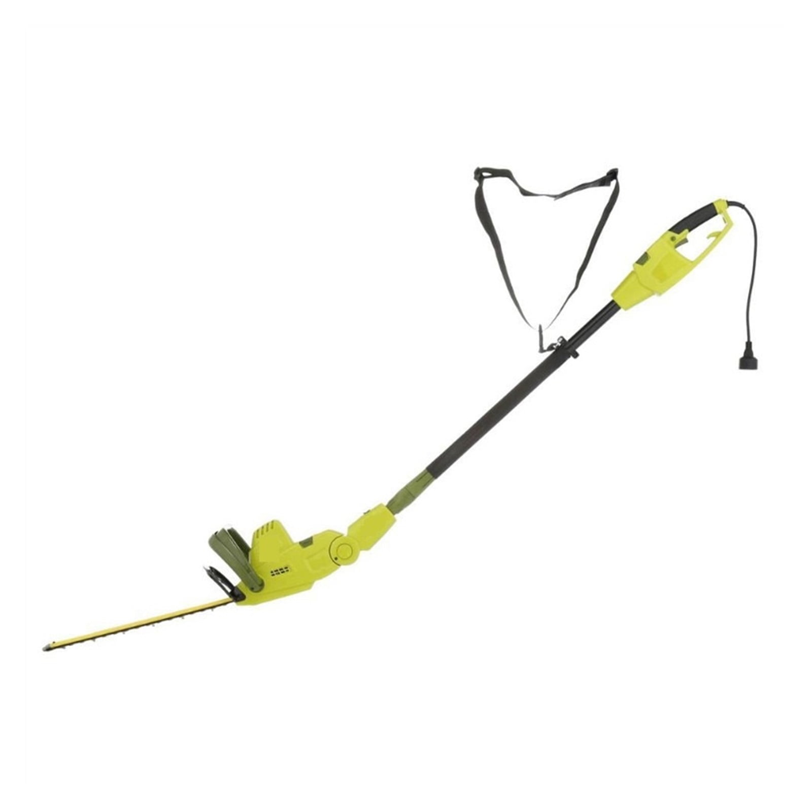 Multi-Angle Telescoping Convertible Electric Pole + Hedge Trimmer 8, 19-Inch 4.5 -Amp ,2 IN 1 Trimmer & Edger