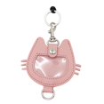 thumbnail image 3 of lionlar Pet Hair Storage Keychain Commemorative Pet Memorial Gift PU Leather Keyring Pink, 3 of 9
