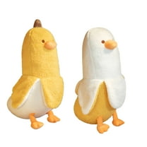 BESTSKY Banana Duck Plush Toys Cute Banana Duck Stuffed Animals Plushies Duck Stuffed Animals Cute Sleeping Pillows Gifts for Girls Teens