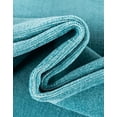 thumbnail image 4 of Unique Loom Williamsburg Collection Area Rug - Solid (4' 1" x 6' 1" Rectangle Turquoise/Teal), 4 of 7