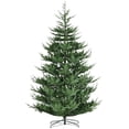 thumbnail image 1 of HOMCOM 9' Artificial Christmas Tree with Hinge Design Green, 1 of 10