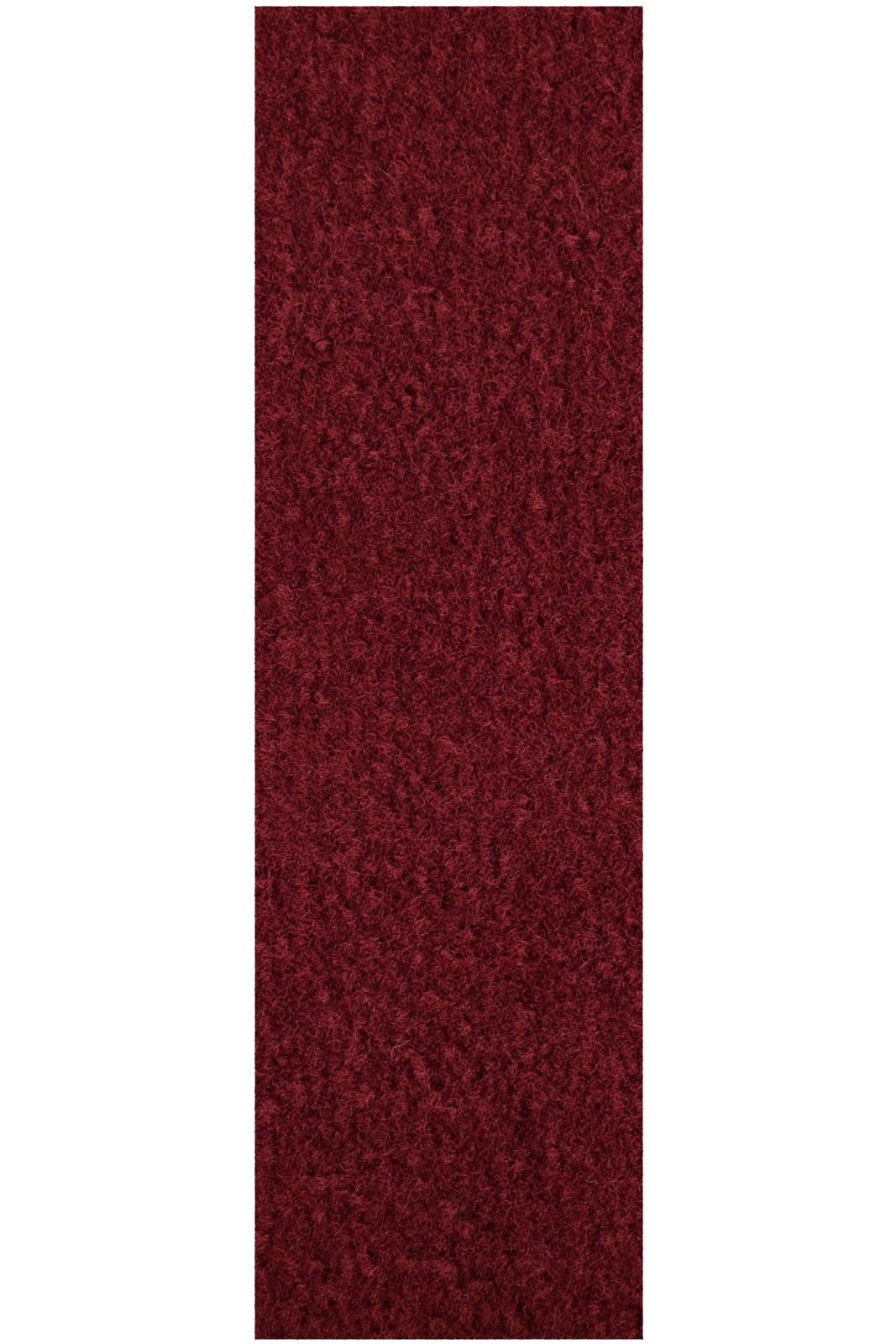 Commercial Indoor/Outdoor Burgundy Custom Size Runner 3' x 3' Area
