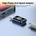 thumbnail image 4 of Xinyolin 8-Pin Female to Type-C Male Adapter PD Fast Charging High-Speed Data Transfer 27W Converter for iPhone 15, 4 of 8