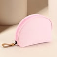 thumbnail image 1 of Bolsa de Cosméticos Semicircular Nylon Multifuncional para Viaje Femenino (Rosa) Ygjytge Cuidado Belleza, 1 of 3