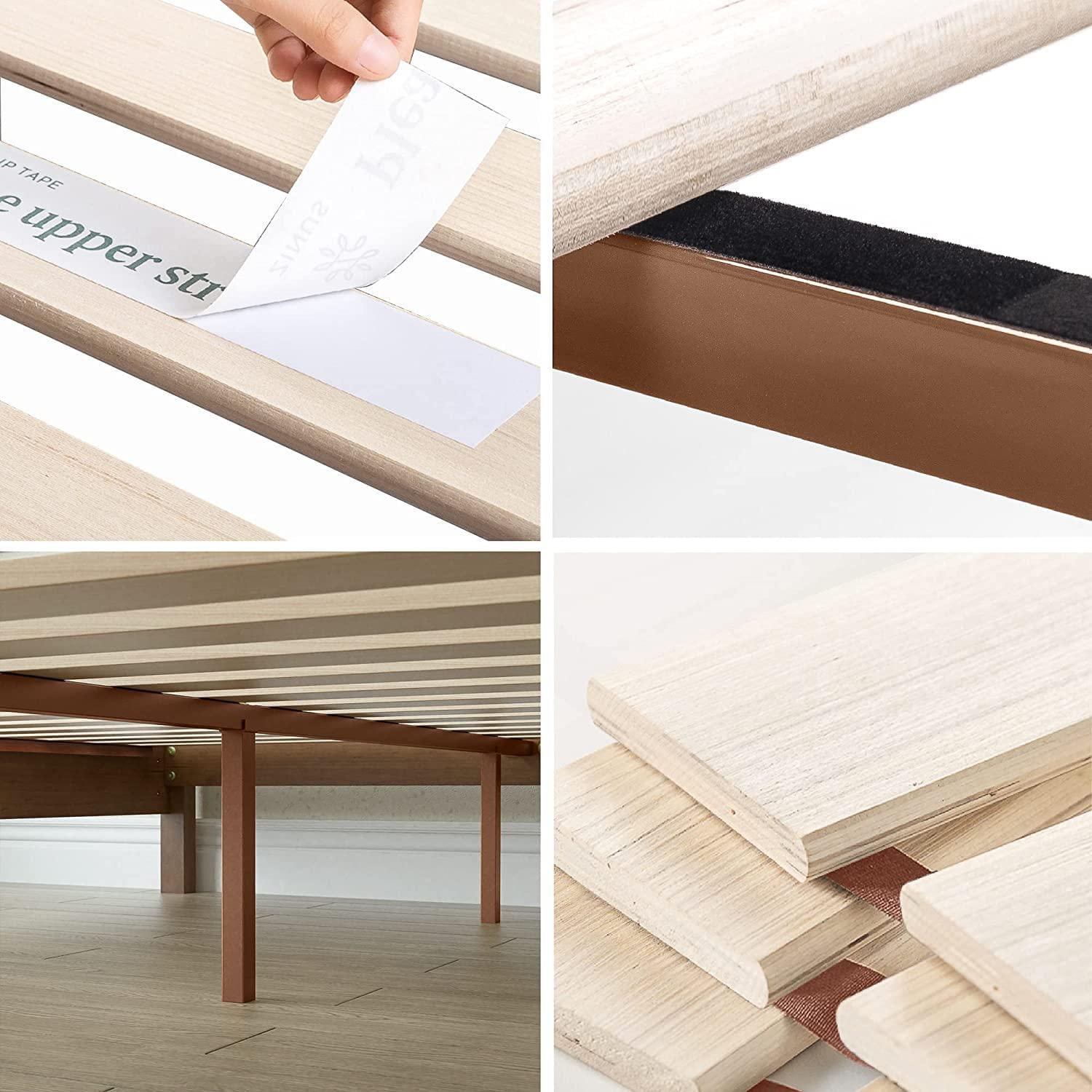 Zinus Alexis 12 inch Wood Platform Bed Frame with Headboard