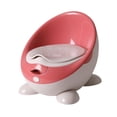 thumbnail image 4 of Inodoro para niños Asiento de inodoro fácil de limpiar Orinal Silla para niños Rosa, 4 of 8
