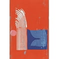 thumbnail image 2 of Cartissi  11x14 Gold Ornate Wood Framed with Double Matting Museum Art Print Titled - On the Wave III, 2 of 4