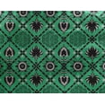 thumbnail image 5 of oneOone Georgette Viscose Sea Green Fabric Block Sewing Material Print Fabric By The Yard 42 Inch Wide, 5 of 5