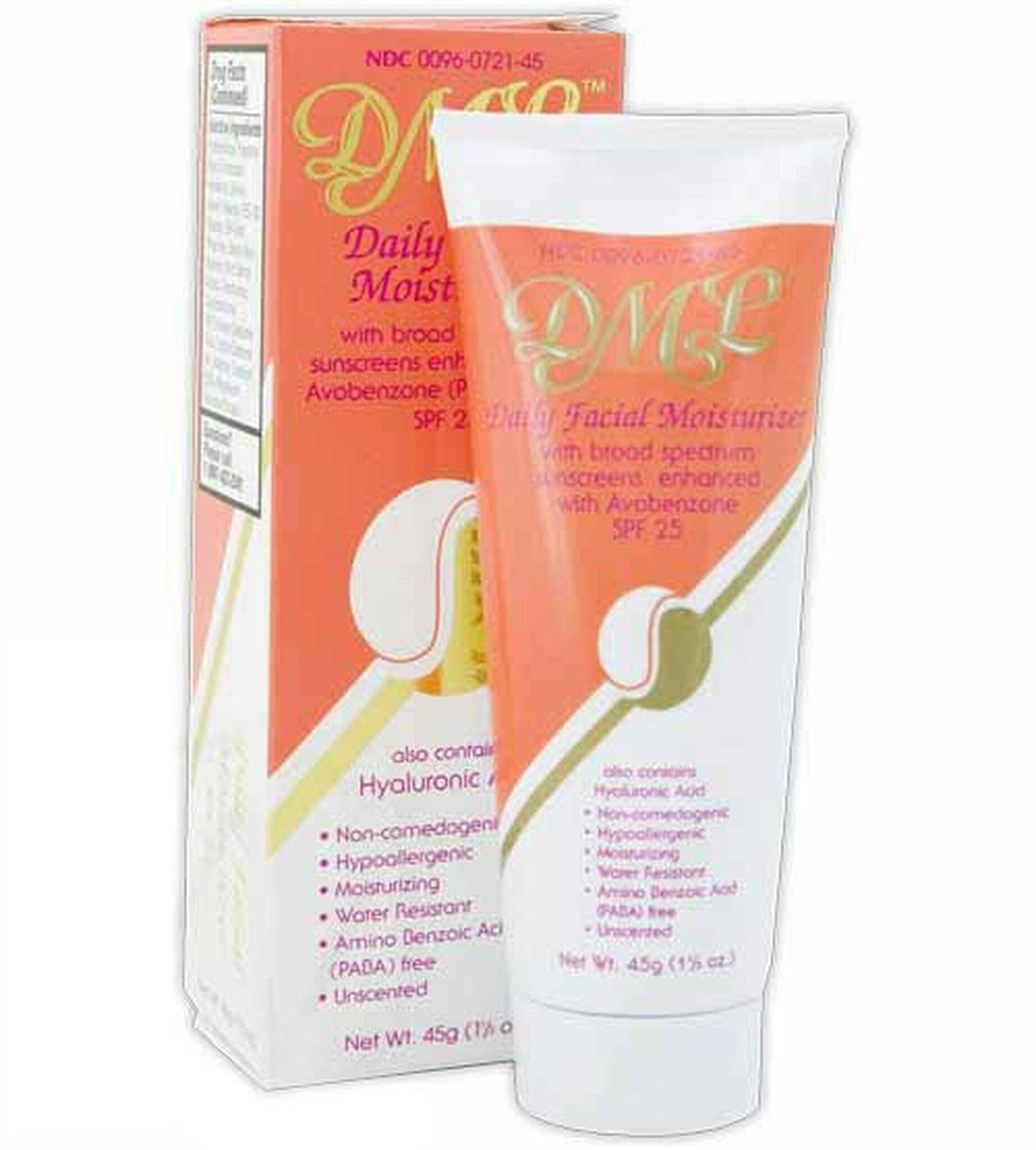 DML Daily Facial Moisturizing Lotion for Sun Screen SPF 25 1.5 oz, 4-Pack