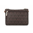 thumbnail image 6 of MKF Collection Geneve Womens Crossbody Bag Faux Leather Gold Tone Details, 6 of 8