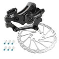 thumbnail image 2 of Juego de frenos de disco de bicicleta, freno de disco de tracción de línea reemplazado con rotor, de freno de disco de bicicleta para piezas d Trasero160, 2 of 8