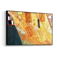 thumbnail image 2 of wall26 Floating Framed Canvas Wall Art for Living Room, Bedroom Golden Abstract Oil Painting Canvas Prints for Home Decoration Ready to Hang - 24x36 inches, 2 of 4