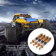 thumbnail image 4 of CARS ABSOBBRADOR DE CHOCK Modificación actualizada Reemplazo del kit del amortiguador del vehículo para WLTOYS 12402-A A323 12409 1/12 RC Gold 4 PCS Inevent FN010147-02, 4 of 6