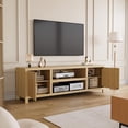 thumbnail image 6 of 70" Fluted TV Stand for TVs up to 80 Entertainment Center with Storage Modern TV Console for Living Room and Bedroom, 6 of 7