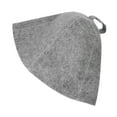 thumbnail image 1 of Sombrero De Fieltro Para Sauna, Gorro De Sauna De Baño Unisex Portátil Con Anillo Pequeño Para Circulación De Aire Para Hombre Para Cuarto De Ducha, 1 of 7