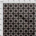 thumbnail image 3 of oneOone Cotton Poplin Black Fabric Chain Dress Material Fabric Print Fabric By The Yard 42 Inch Wide, 3 of 4