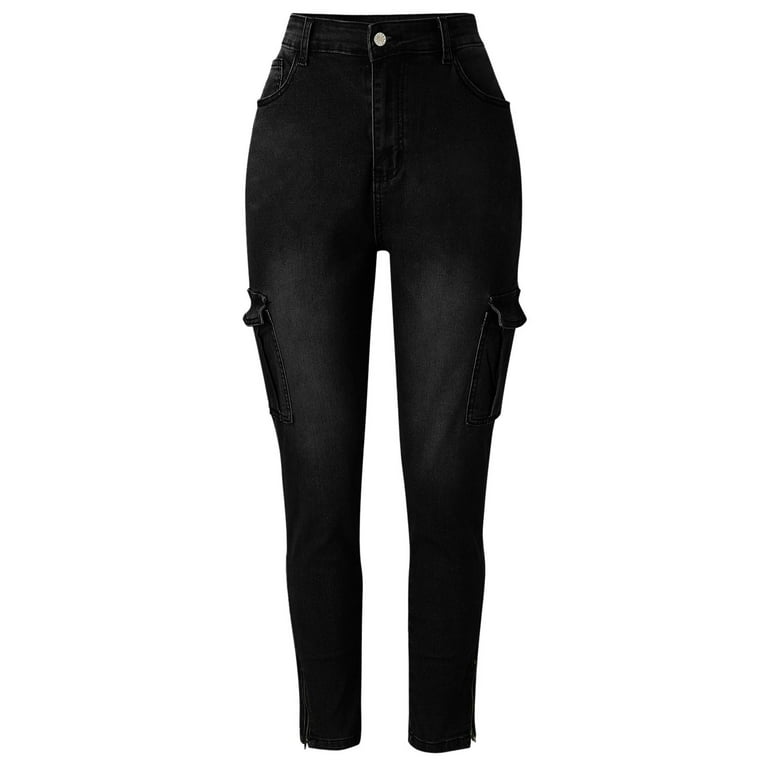 Ribcage Straight Ankle Women's Jeans - Black