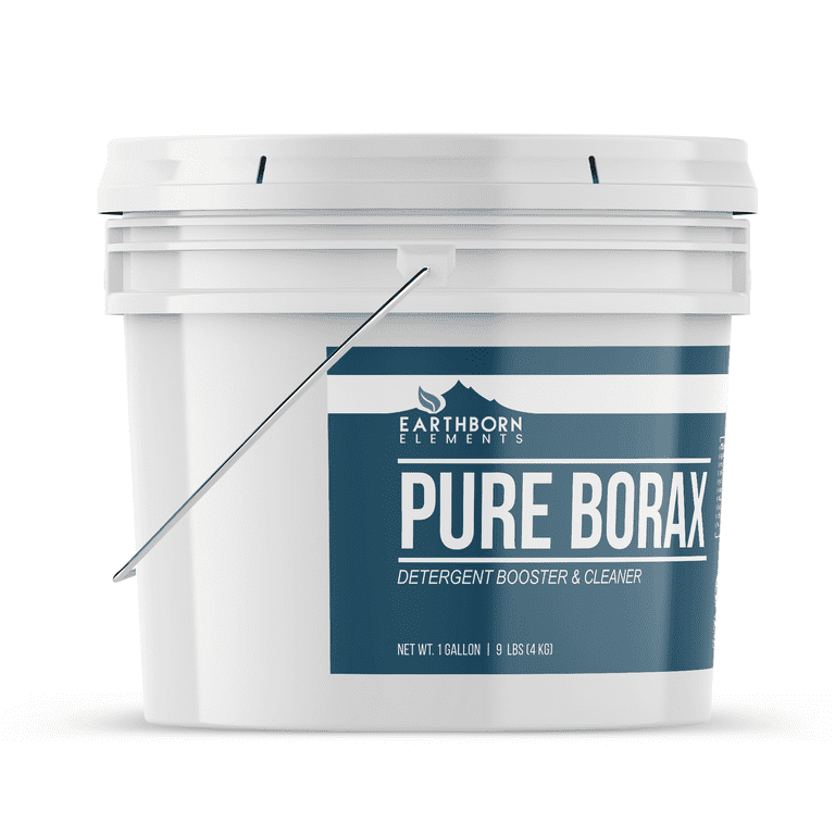 Earthborn Elements Borax Powder (1 Gallon), Multipurpose Cleaner