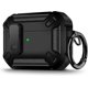 thumbnail image 1 of Funda Airpod Pro con clip de bloqueo seguro, serie Military Armor, carcasa rígida resistente de cuerpo completo para hombres y mujeres con llavero mosquetón, protección a prueba de golpes, 1 of 5