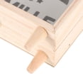 thumbnail image 3 of COOPHYA Banque en Bois Multi pour Rangement de Pièces avec Fenêtre Transparente, Design Compact et Robuste, 6.5 x 4.5 x 5 Pouces, 3 of 6