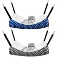 thumbnail image 1 of Hamaca Colgante para Gatos Jetec Reversible Suave y Transpirable 2 piezas, 1 of 7