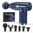 thumbnail image 1 of Sejoy Massage Gun, Deep Tissue Percussion Muscle for Pain Relief, Handheld Cordless Mini, Blue, 1 of 6