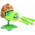 thumbnail image 3 of Plants vs. Zombies Action Figures Zombies Toys Great Gifts for Kids and Fans,Birthday and Christmas Party（Machine Gun Pea Shooter ）, 3 of 5