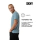 thumbnail image 4 of Camiseta DKNY de Algodón Suave con Cuello Redondo en Azul Humo, 4 of 7