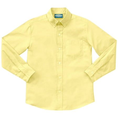 Classroom School Uniforms Big Kid Long Sleeve Oxford Shirt 57673