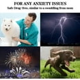 thumbnail image 3 of Dog Anxiety Vest, Soft Breathable Dog Anxiety Relief Jacket Calming Coat Thunder Dog Wrap for Anxiety Stress Relief Dog Anxiety Jacket Skin-Friendly Dog Anti Anxiety Calming Shirt for Thunder, 3 of 4